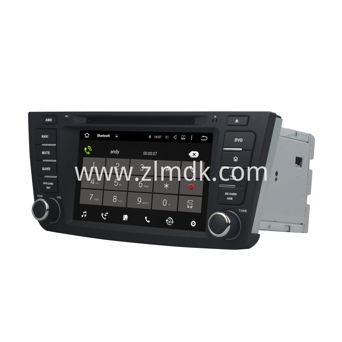 7 inch EX7 car dvd for Geely cars